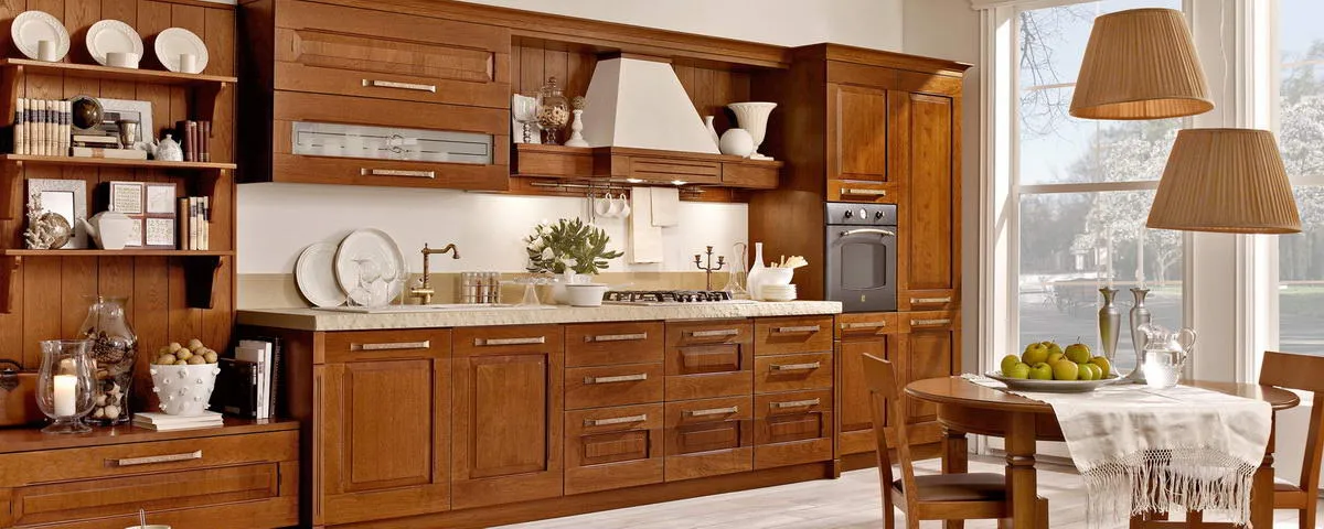 Кухня Stosa Cucine Aida в цвете Орех - Noce